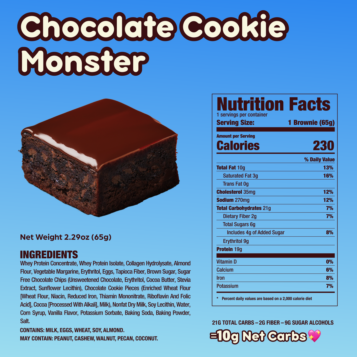 Chocolate Cookie Monster