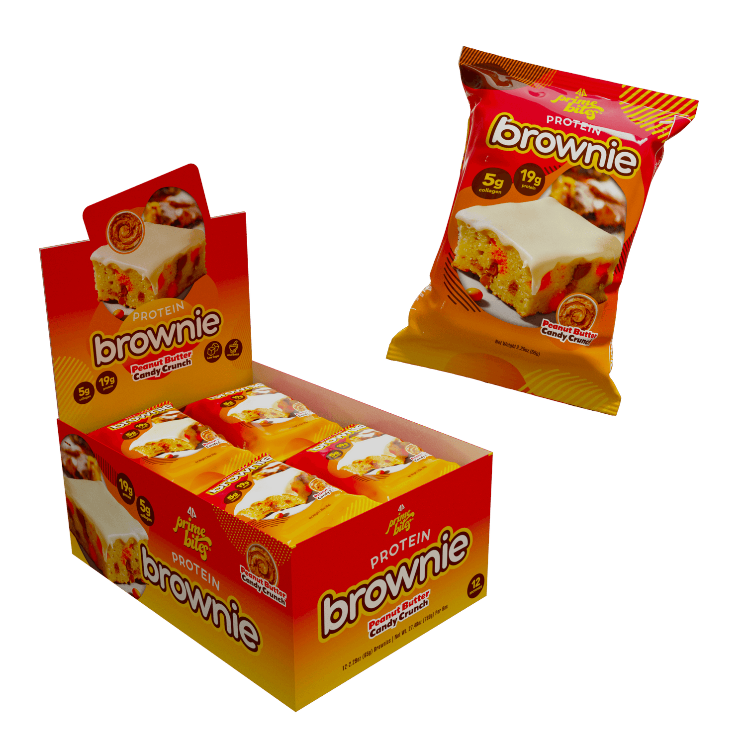 Prime Bites - Peanut Butter Candy Brownie