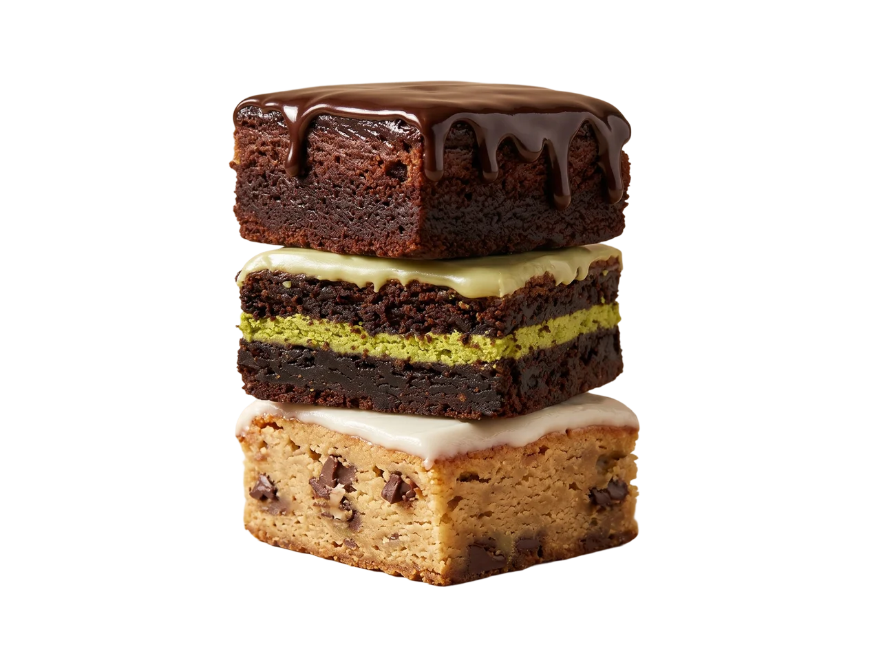 Stack of Prime Bites protein brownies