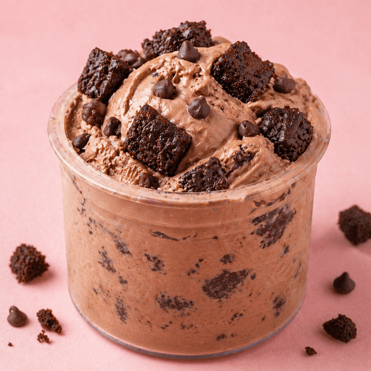 Chocolate Brownie Ninja Creami Protein Ice Cream