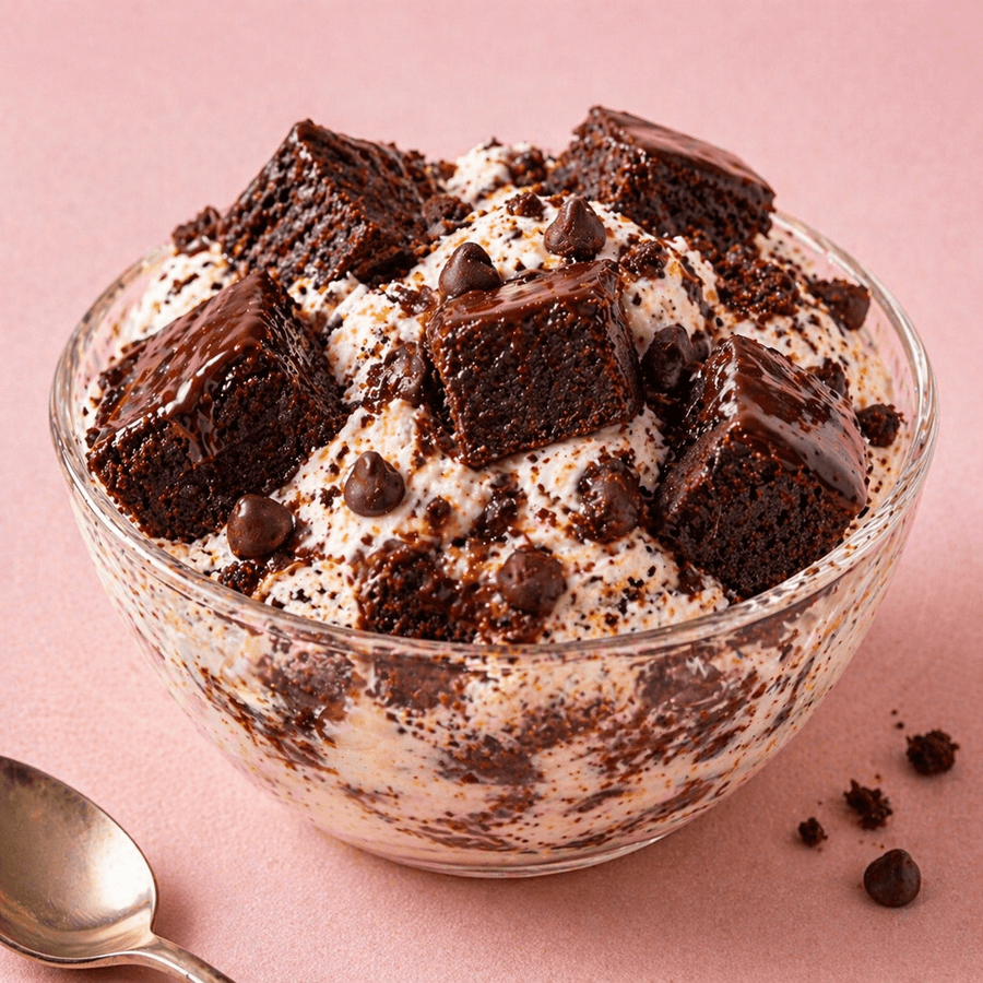 Cookie Monster Brownie Ice Cream - Prime Bites