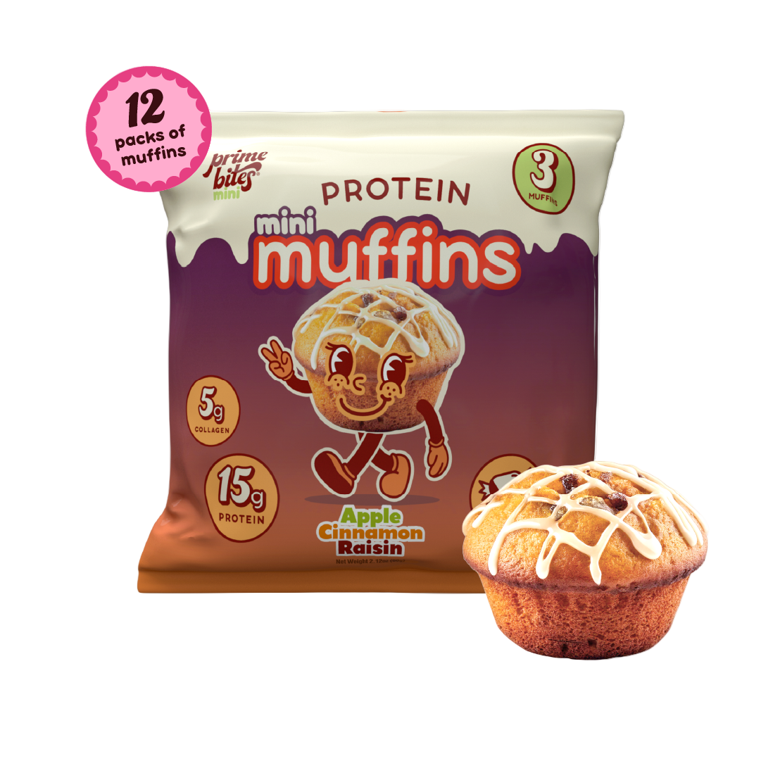 Apple Cinnamon Raisin Mini Muffins