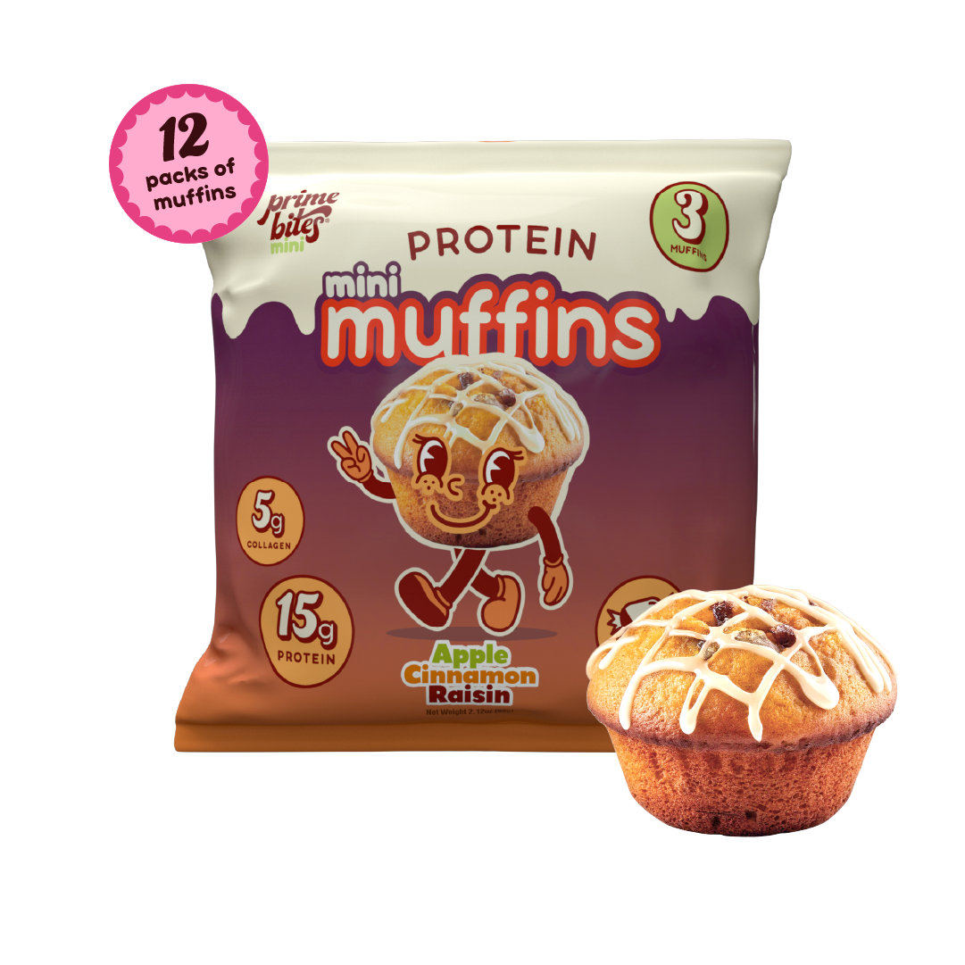 Apple Cinnamon Raisin Mini Muffins