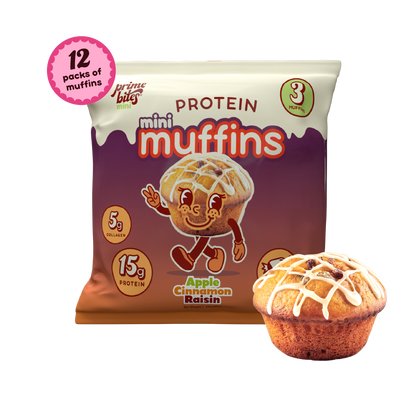 Apple Cinnamon Raisin Mini Muffins