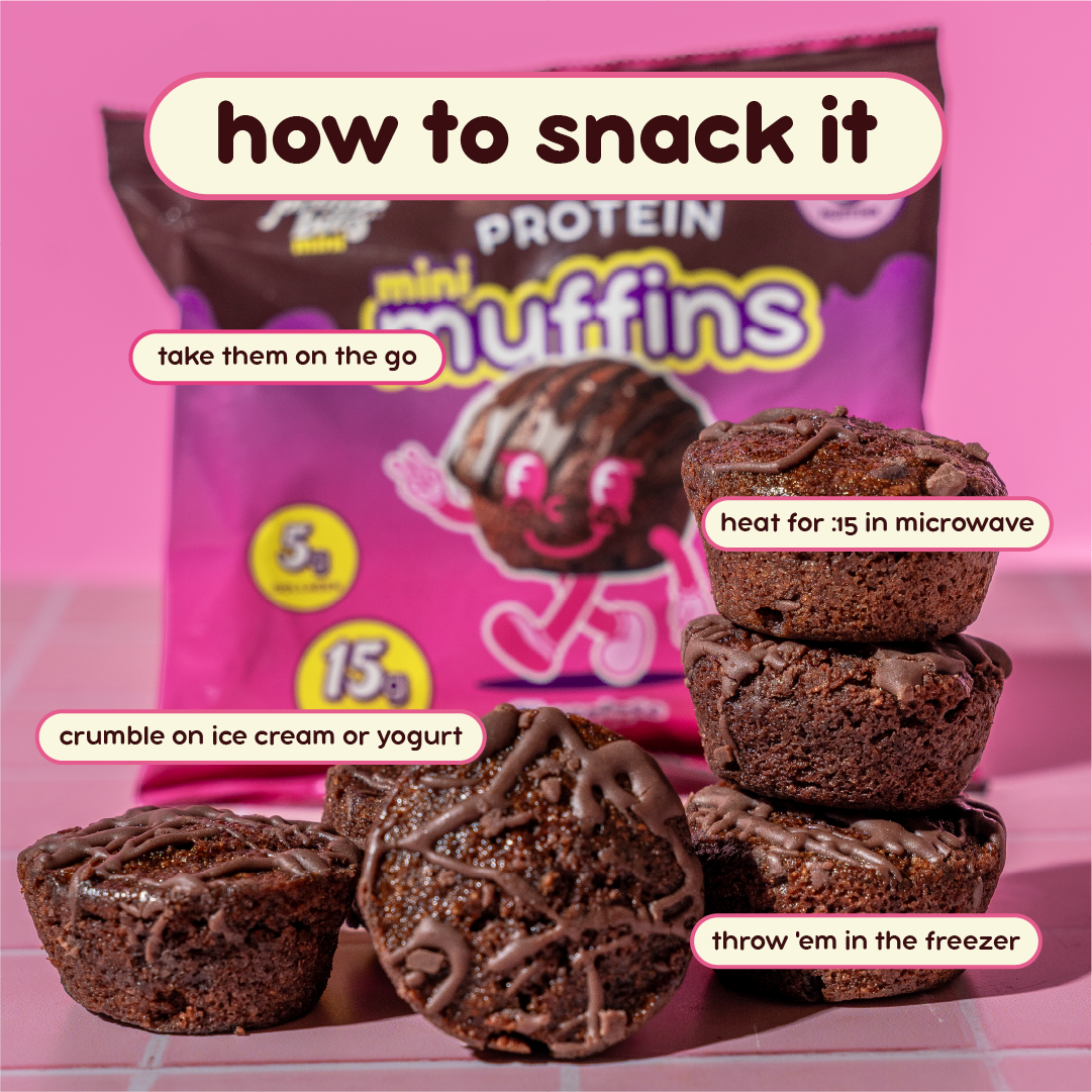 Chocolate Fudge Mini Muffins