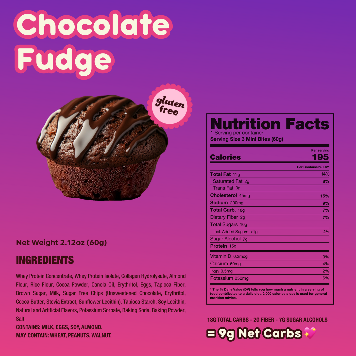 Chocolate Fudge Mini Muffins