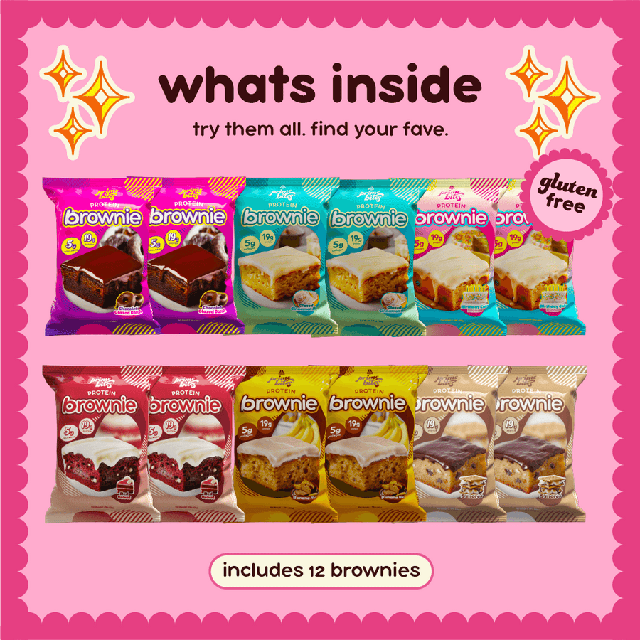 Gluten Free Protein Brownie Variety Pack