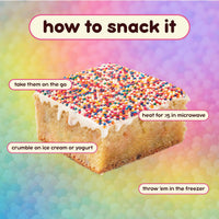 Sprinkle Cake Protein Brownies