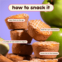 Apple Cinnamon Raisin Mini Muffins - Prime Bites