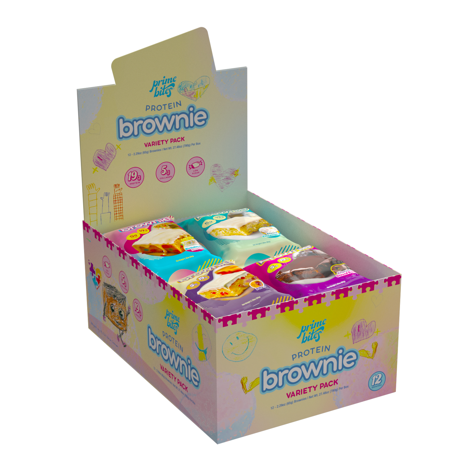 Autism Awareness Month Variety Box Packaging