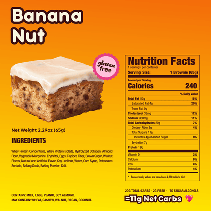 Banana Nut - Prime Bites