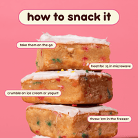 Birthday Cake Blondie - Prime Bites