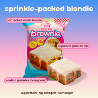 Birthday Cake Blondie - Prime Bites