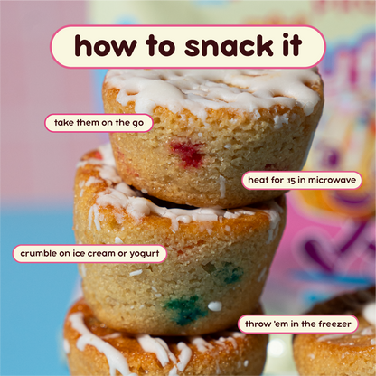 Birthday Cake Mini Muffins - Prime Bites