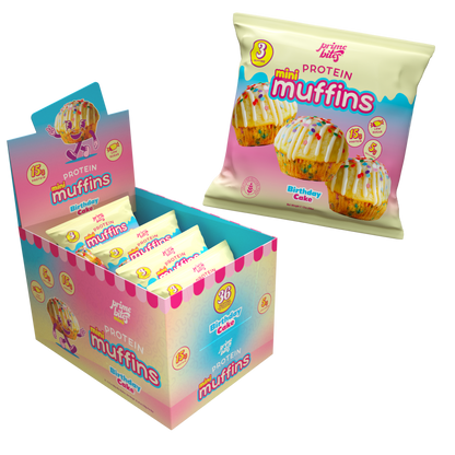 Birthday Cake Mini Muffins - Prime Bites