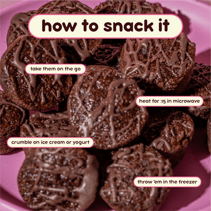 Chocolate Fudge Mini Muffins - Prime Bites