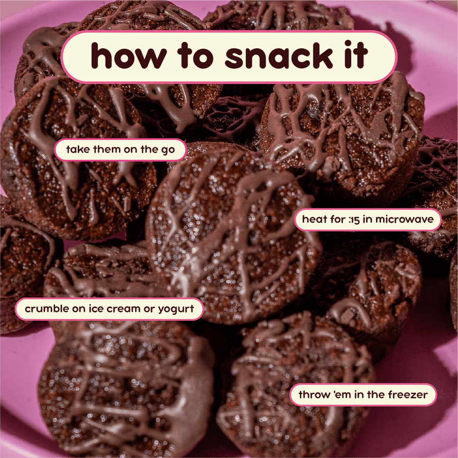 Chocolate Fudge Mini Muffins - Prime Bites
