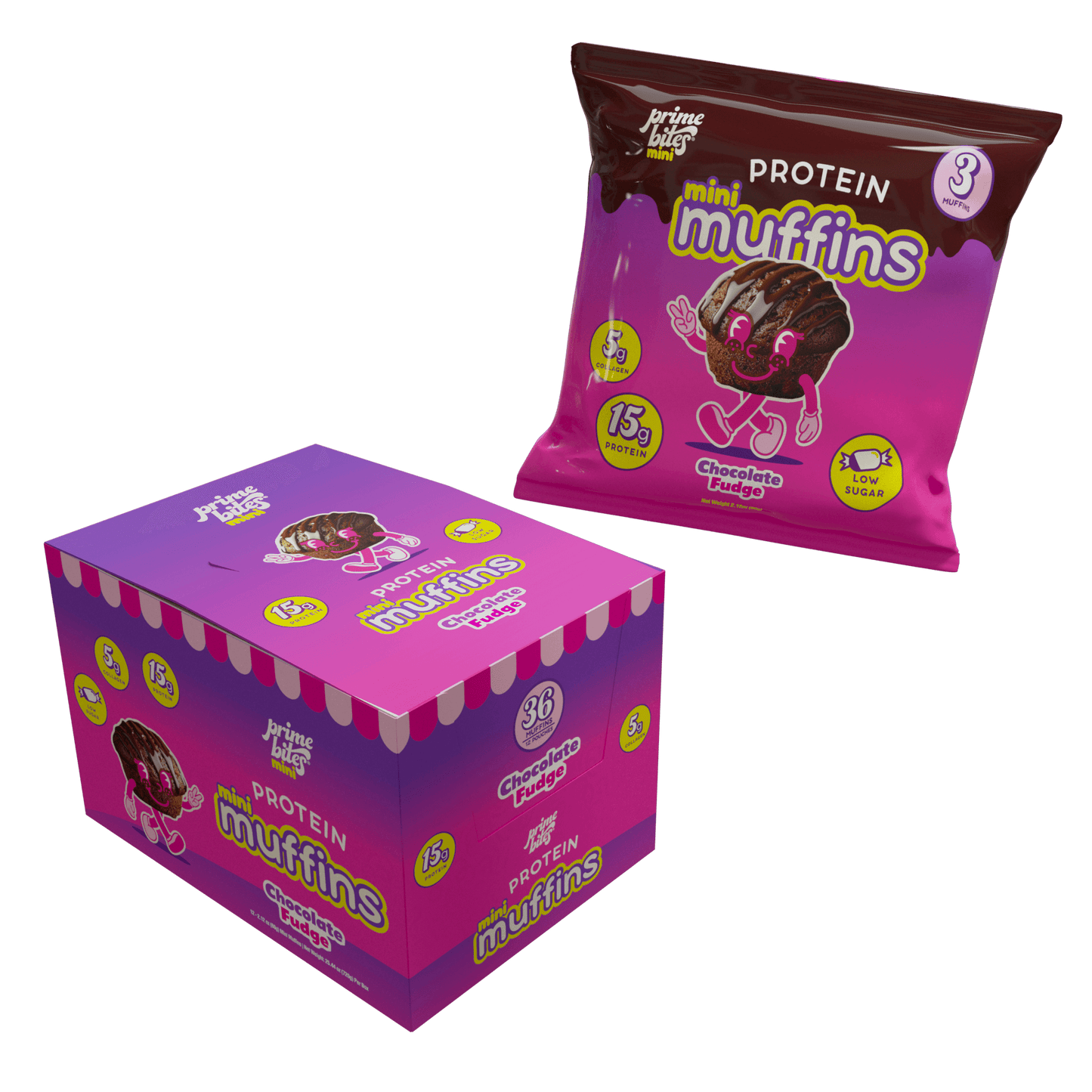 Chocolate Fudge Mini Muffins