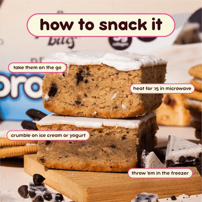 Cookies & Cream Blondie - Prime Bites