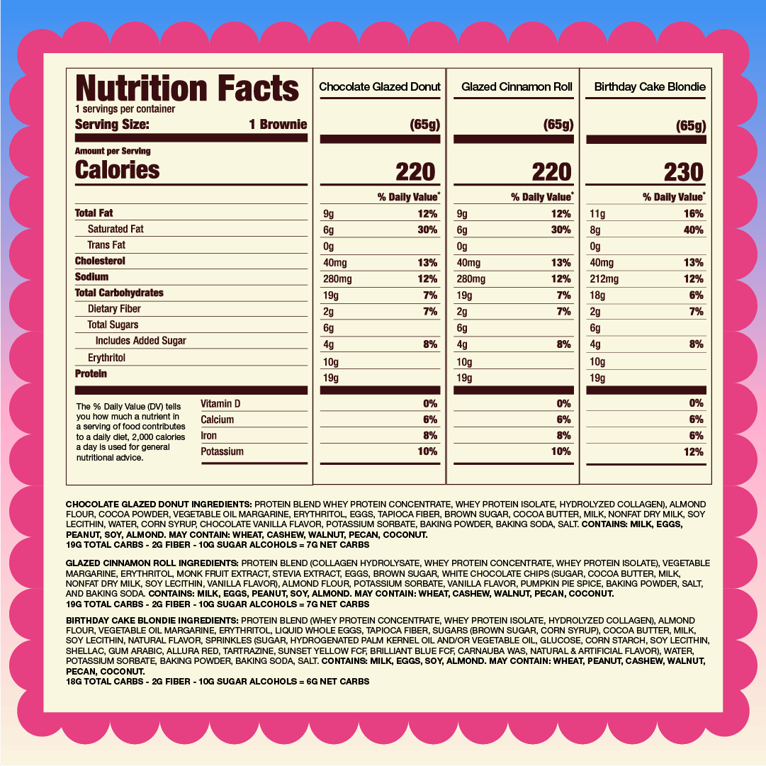 Gluten Free Protein Brownie Variety Pack - Prime Bites