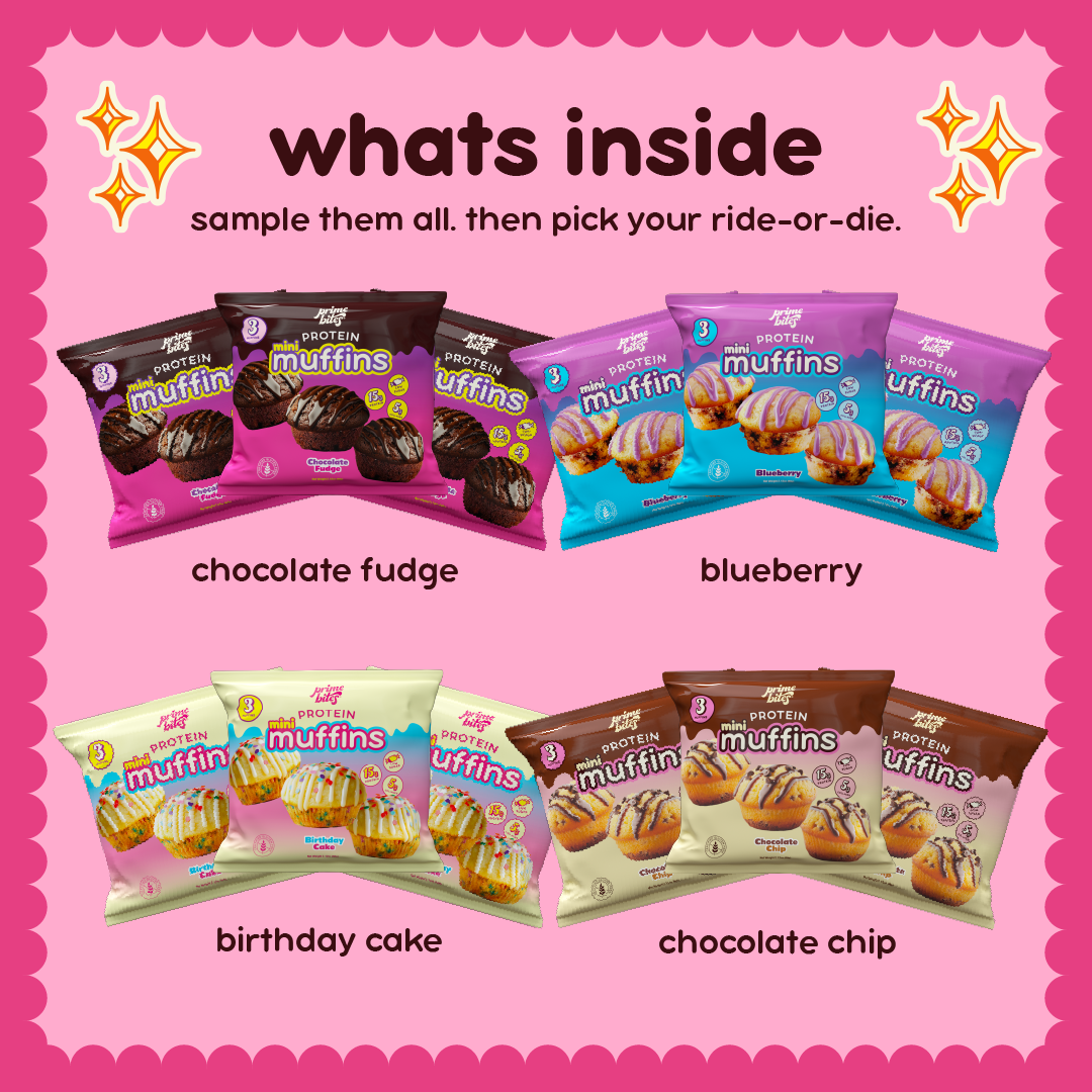 Mini Muffin Variety Pack - Prime Bites