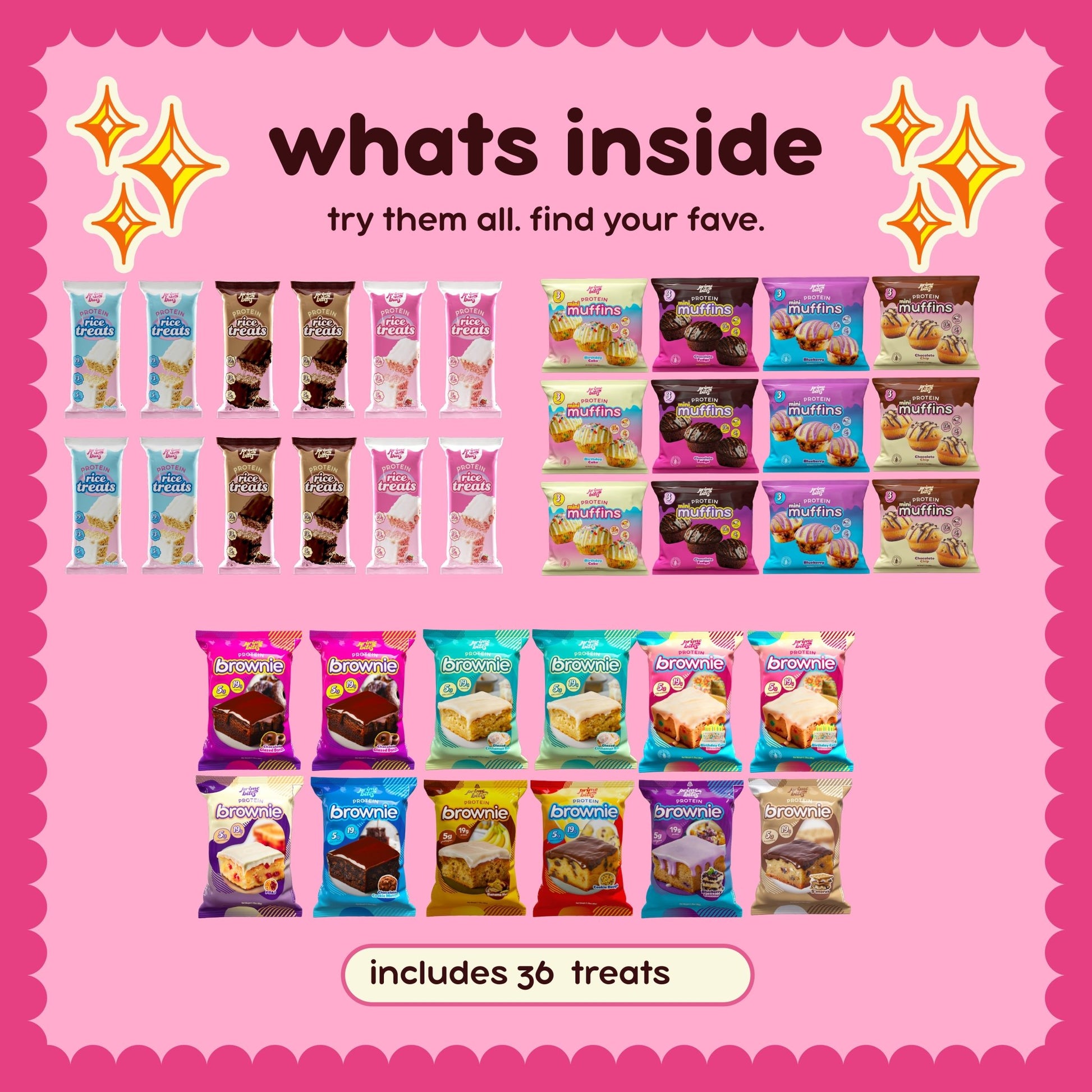 Rice Treat Variety Bundle - Prime Bites