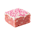 Strawberry Shortcake Protein Brownies