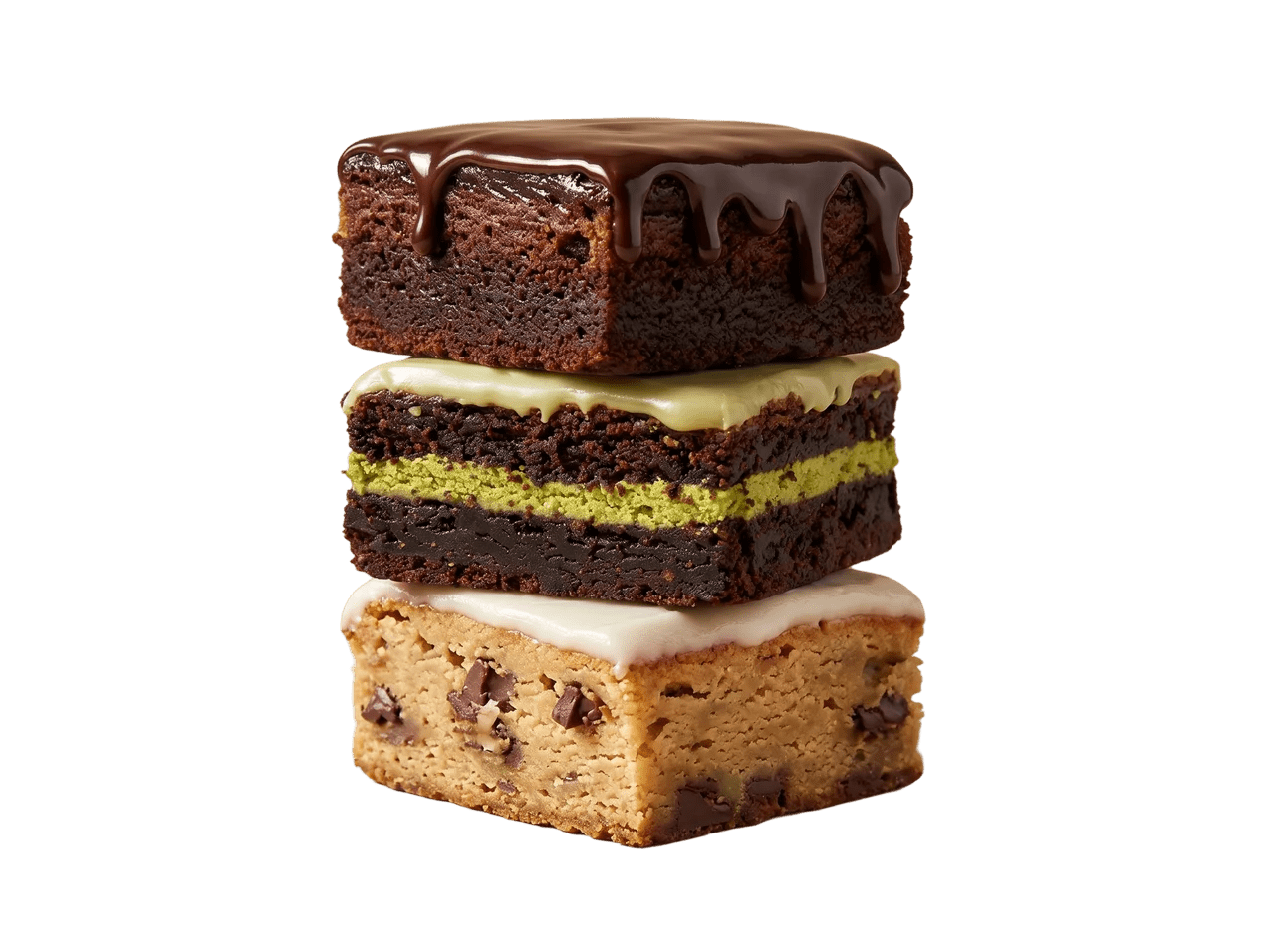 Stack of Prime Bites protein brownies